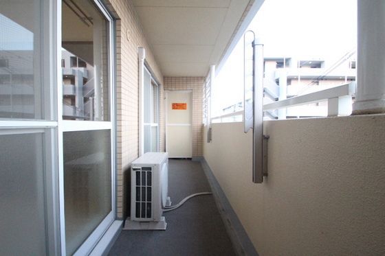 バルコニー　※別部屋の写真です