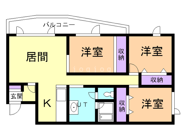 バードヒル２３７の間取り