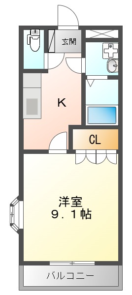 サンモールの間取り