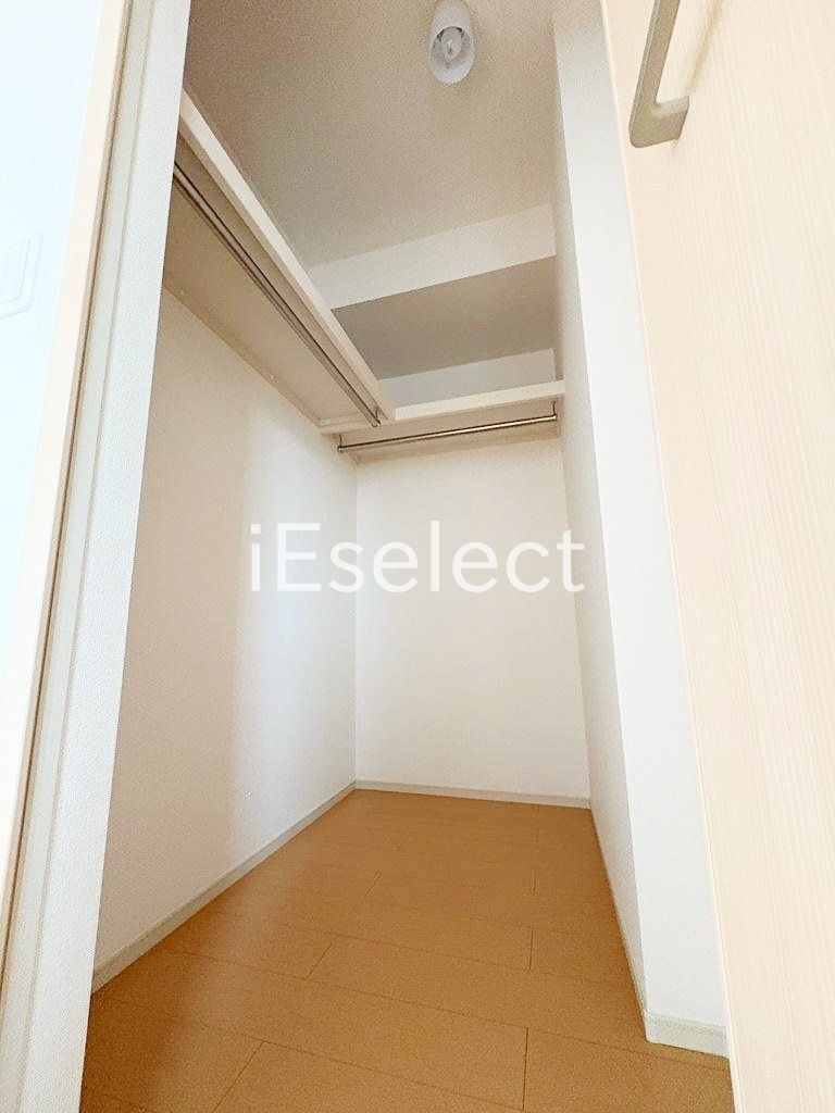 収納　大容量のウォークインクローゼット！