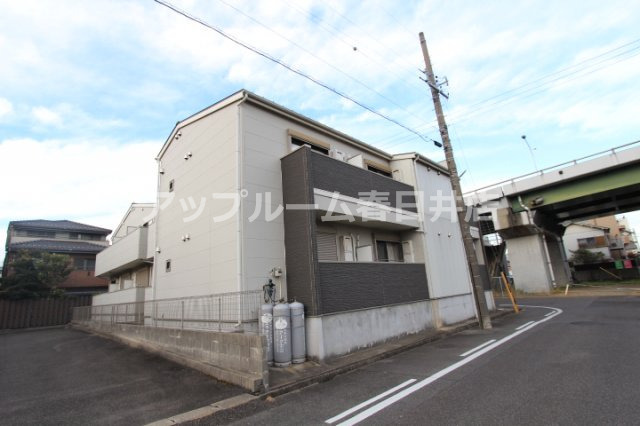 春日井市弥生町のアパートの建物外観