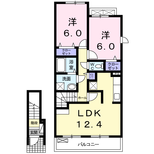 エスペランサの間取り