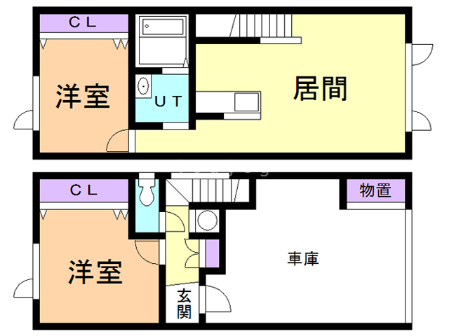 サティス豊岡７条館の間取り