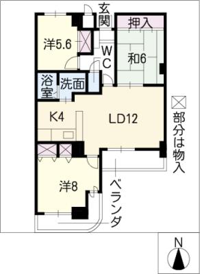 サンレジデンスの間取り