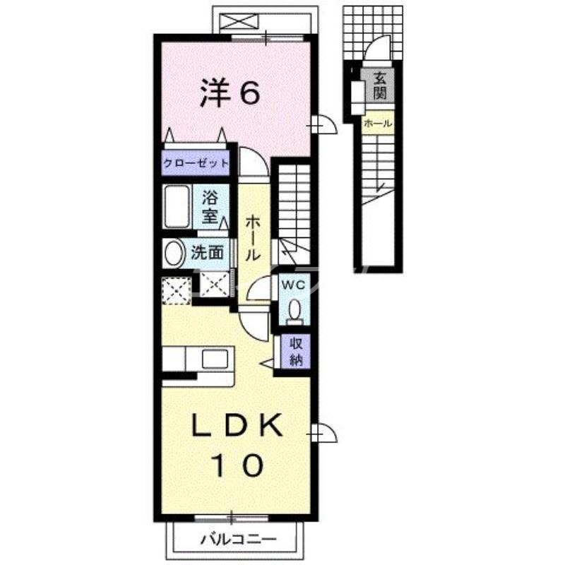 ディアナホーム撫川の間取り