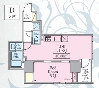 アビタシオン創の間取り