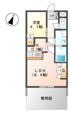 Ａｉｒｌｉａの間取り