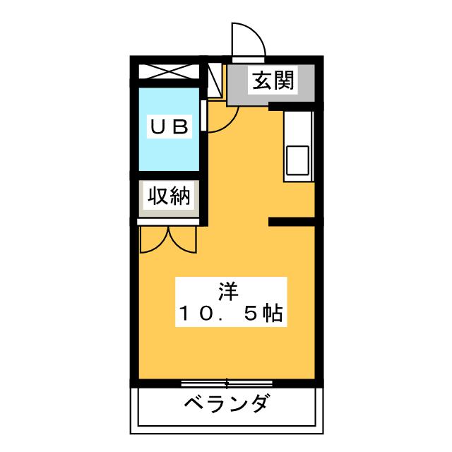 第二ビューハイツ兄山の間取り