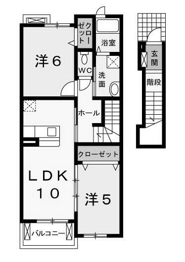 エレガンシアの間取り