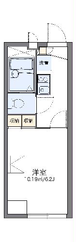 レオパレスＭａｋｅａｒｒｏｗの間取り