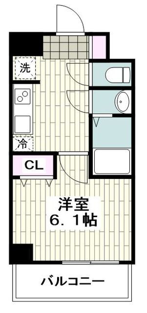 LOC`S　YOKODAI～ロックスヨウコウダイ～の間取り