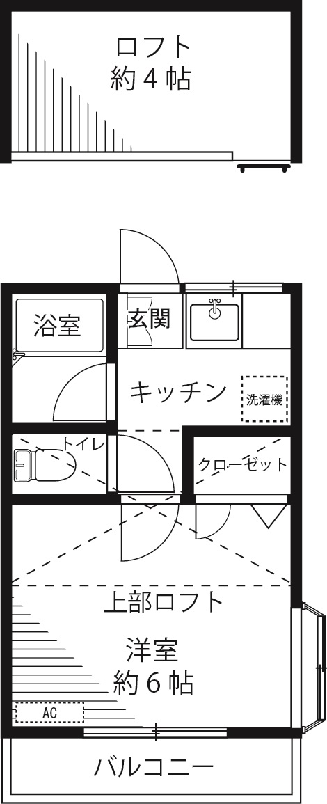 グレースハイムの間取り