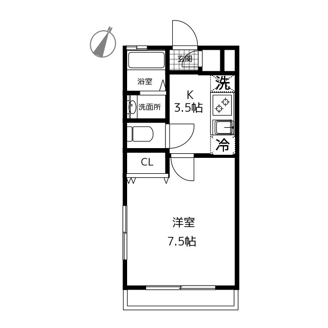 １４　Ｋａｒａｔの間取り