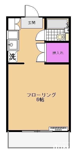 京王ハイツの間取り