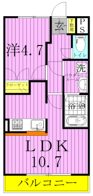 ロイヤルパピヨンの間取り