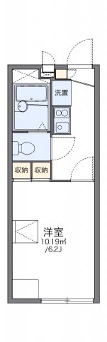 レオパレスＱＵＡＴＲＥ　ＳＡＩＳＯＮＳの間取り