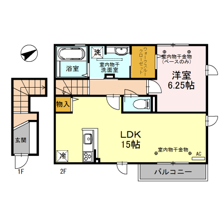 西京の郷　壱乃館の間取り