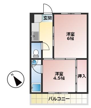 ファミーユ熱川の間取り