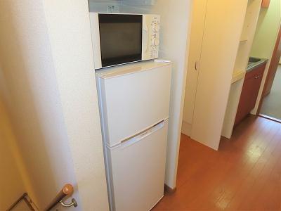その他　電子レンジ、冷蔵庫完備