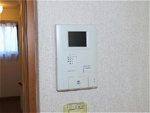 セキュリティ　モニター付きインターホンあり
