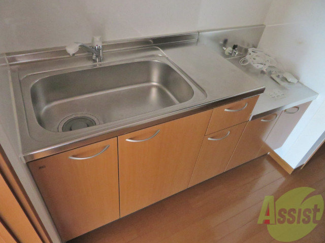 キッチン　こちらがキッチンです。料理作るのが楽しみです。