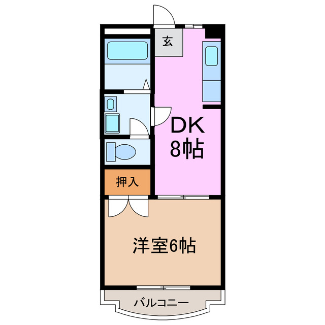 フォレストIIの間取り