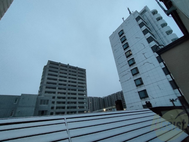 眺望　眺望です。建物はありますが風通しは良さそうです。