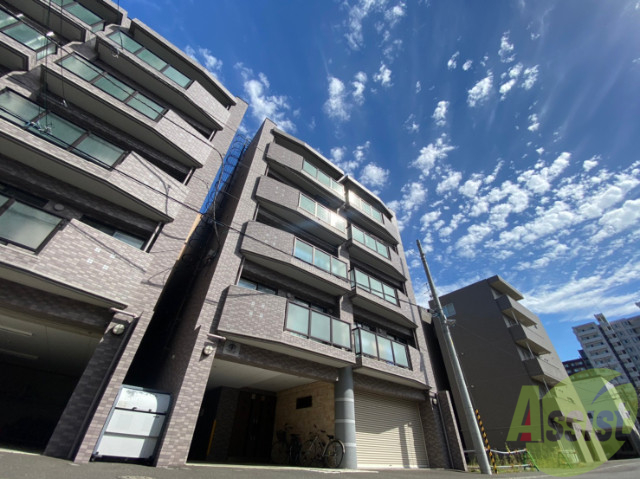 建物外観　札幌市中央区北６条西「レーヴフロレゾン」
