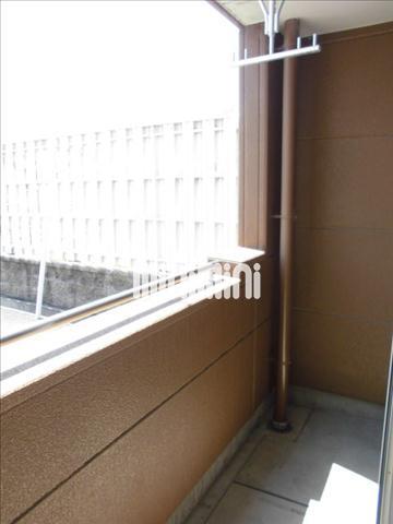 バルコニー　南向きのベランダです