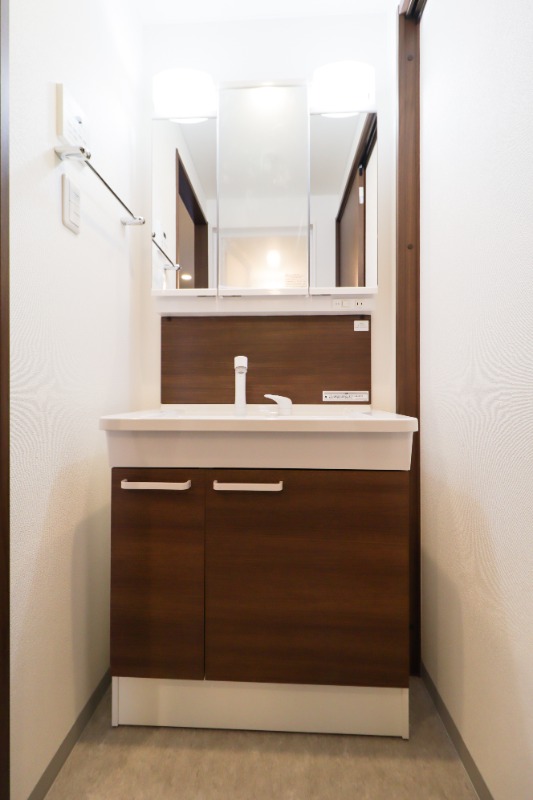 洗面設備　図面と現状に相違がある場合には現状を優先