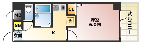 アスパ小石川の間取り