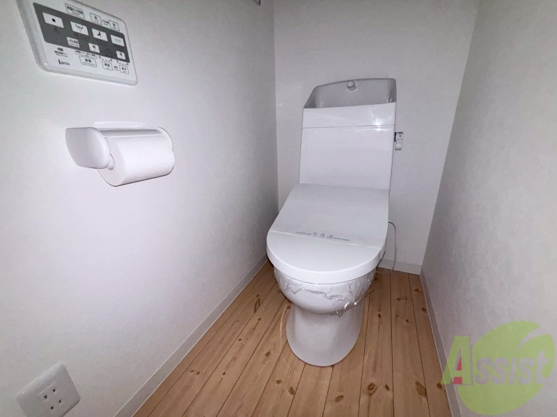 トイレ　トイレスペースも問題なく使用出来そうですね。