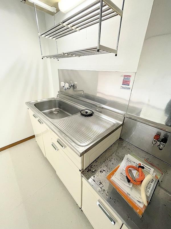 キッチン　ガスコンロ設置可