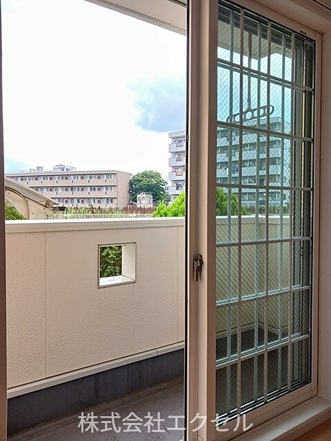 バルコニー　南西向きのお部屋です。