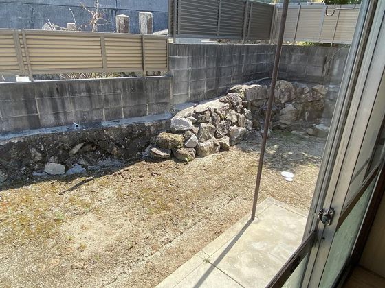 バルコニー　※別号室の写真です。