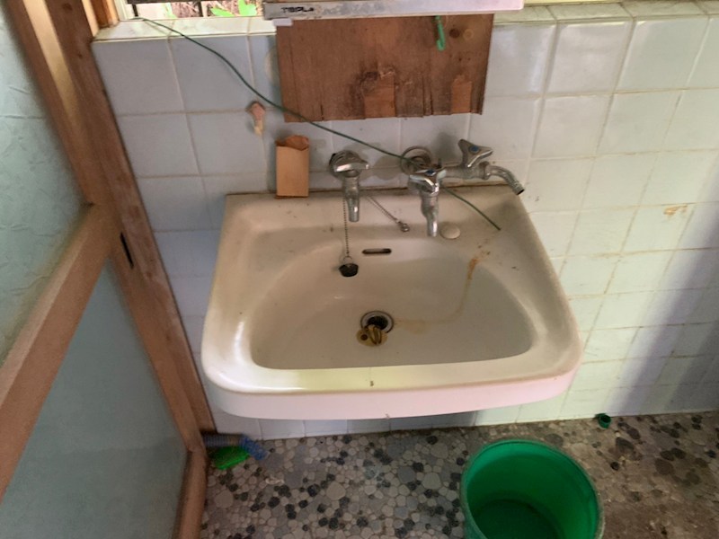 洗面設備　現況優先