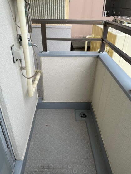バルコニー　※別部屋の写真です