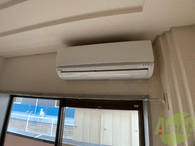 その他設備　エアコンが付いているので夏も冬も快適に過ごせます。