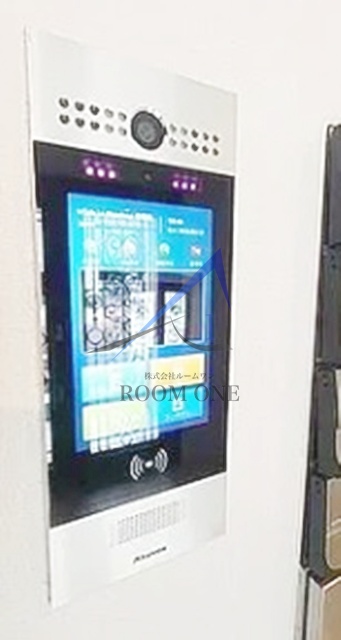 セキュリティ　モニター付きインターホンです。