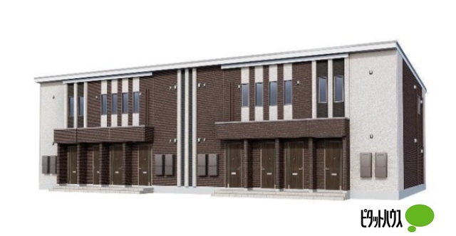 建物外観　完成予定パース