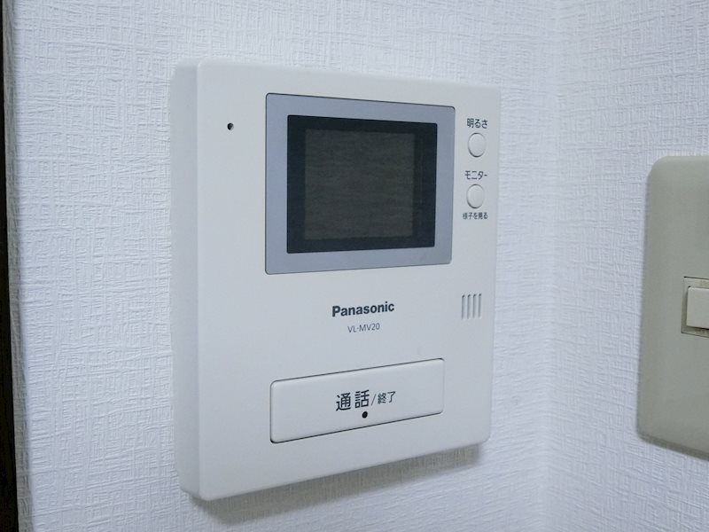 セキュリティ　TVインターホンで安心！