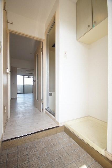 玄関　ゆったりとした玄関です