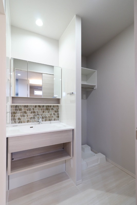 洗面設備　図面と現状に相違がある場合には現状を優先