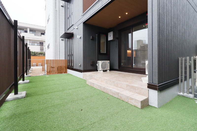 庭　図面と現状に相違がある場合には現状を優先