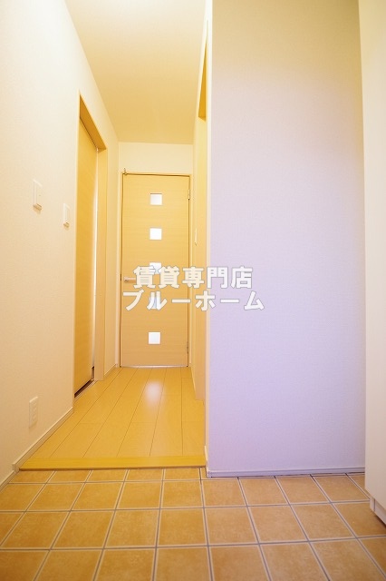 玄関　奥行きのある玄関！