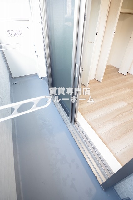 バルコニー　風通しの良いバルコニー！