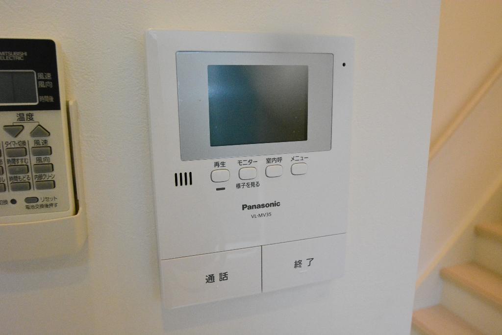 セキュリティ　カメラ付インターホン