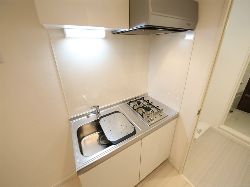 キッチン　システムキッチン（ガス2口コンロ付）