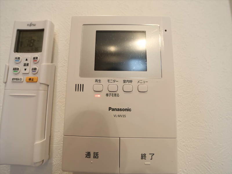 セキュリティ　ＴＶモニター付インターホン