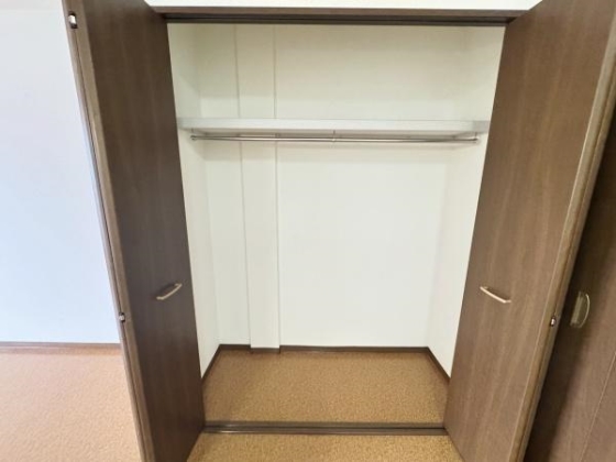 収納　クローゼット！